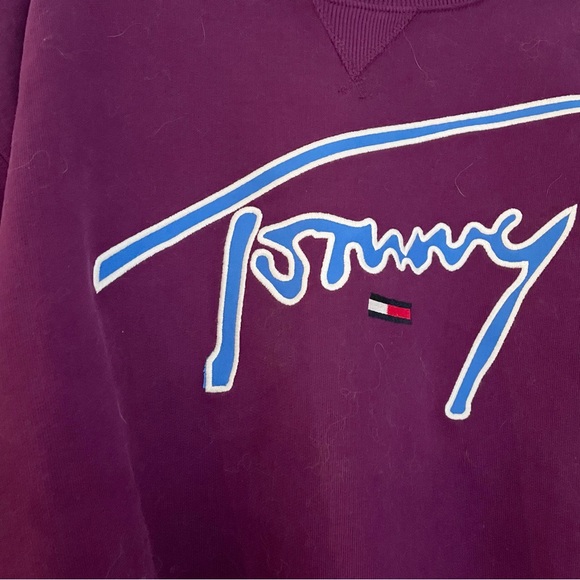 Tommy Hilfiger Purple Sweatshirt - Picture 5 of 7